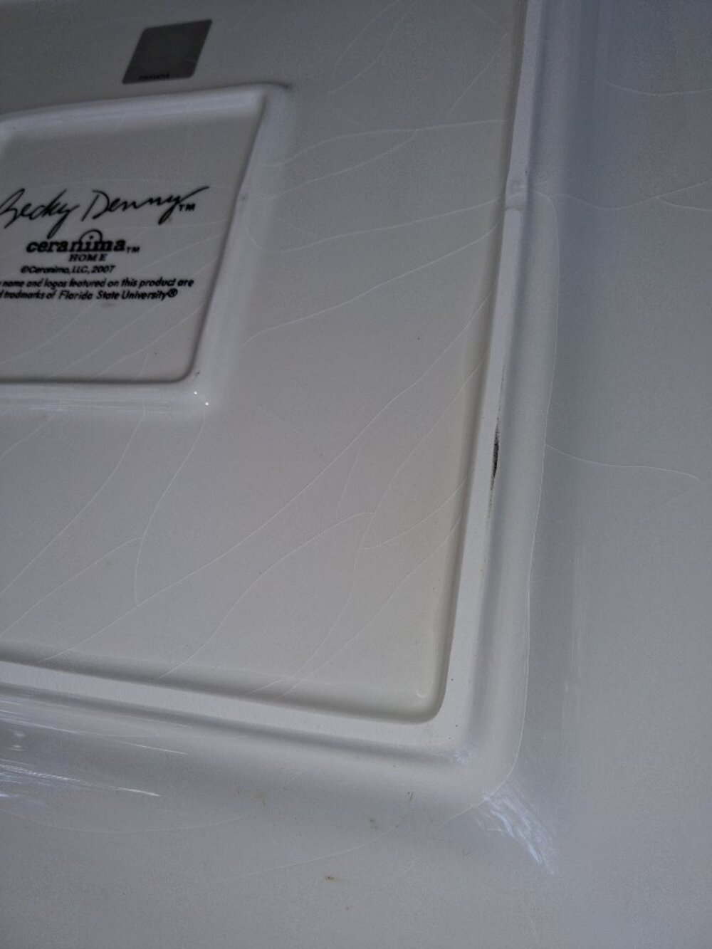 FSU Ceramic Platter - Picture 12 of 13